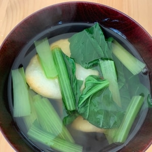 名古屋風、シンプルなお雑煮。